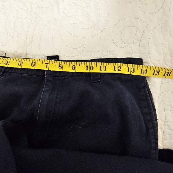 Tommy Hilfiger Vintage Y2K 2002 Navy Cotton Pants Boys Size 18 - Picture 7 of 8